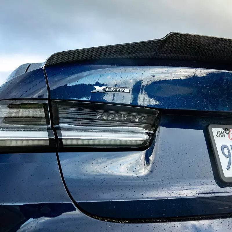 BMW G80 M3 & G20 3 Series Carbon Fiber Mid Kick Center Flow Spoiler (2020+)