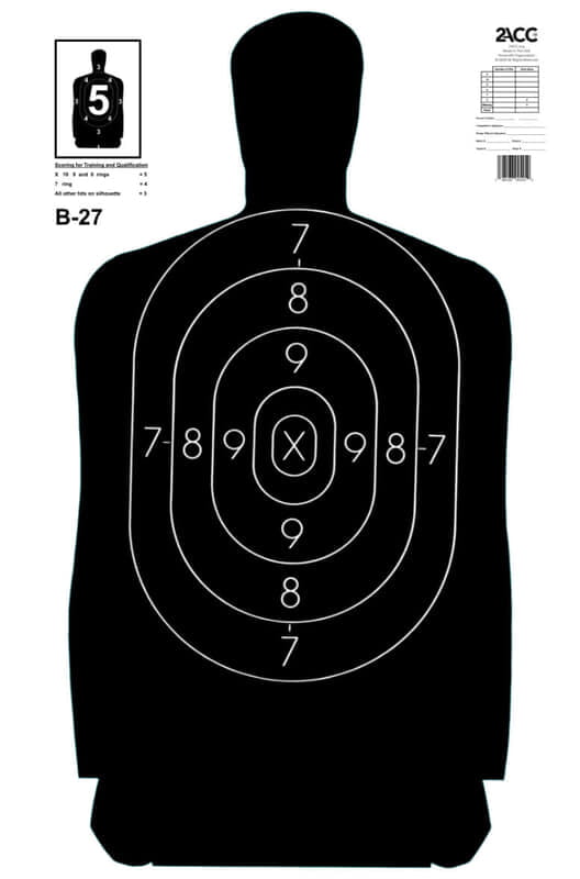 140 - Qualification B-27 Target 140 - Qualification B-27 Target