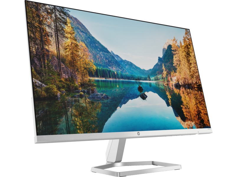HP M24fw 23.8" FHD Monitor, White Color, Connectivity : VGA, HDMI 1.4 - 2D9K1AA
