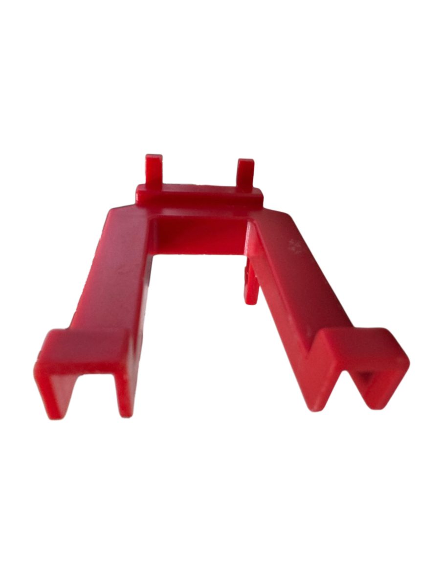 Wall Board Plastic Hook, 80mm Double Hook, 5-Pack | HKP80D-5