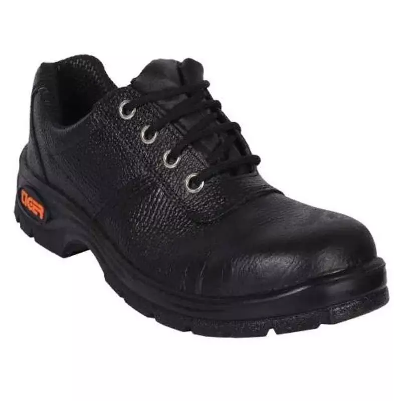 Tiger Lorex Steel Toe PU Sole Black Work Safety Shoes