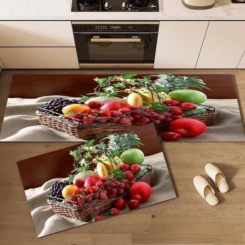 2IN1 POLYESTER KITCHEN RUNNER KITCHEN MAT