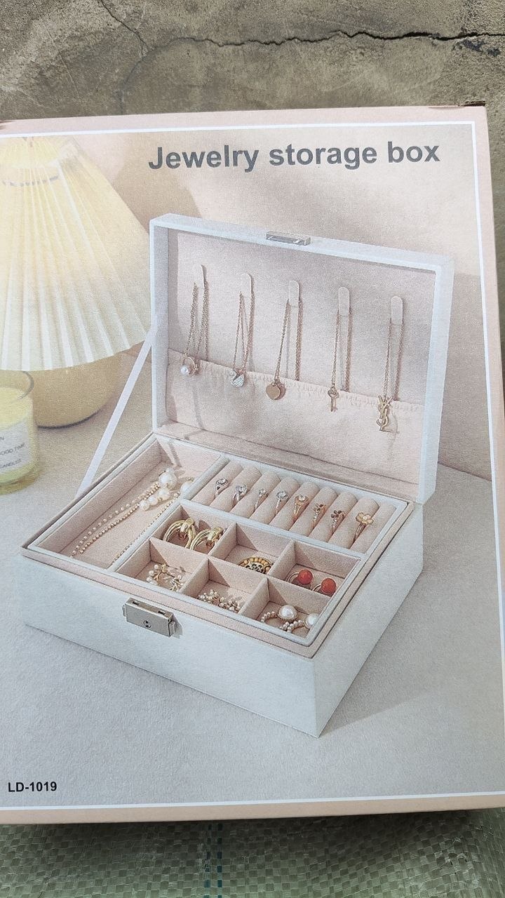 2LAYERS BIG JEWELRY BOX