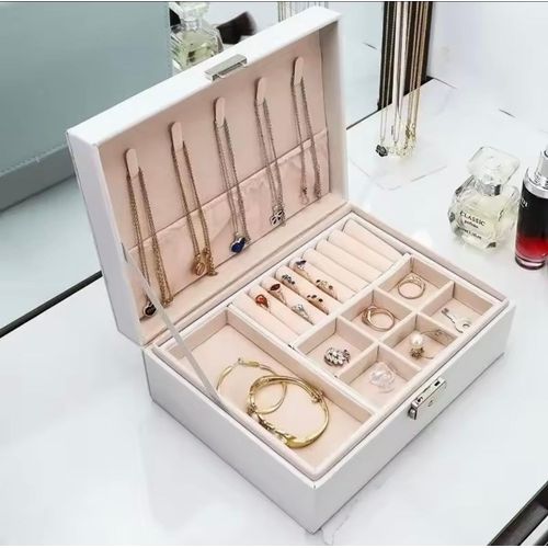 2LAYERS BIG JEWELRY BOX