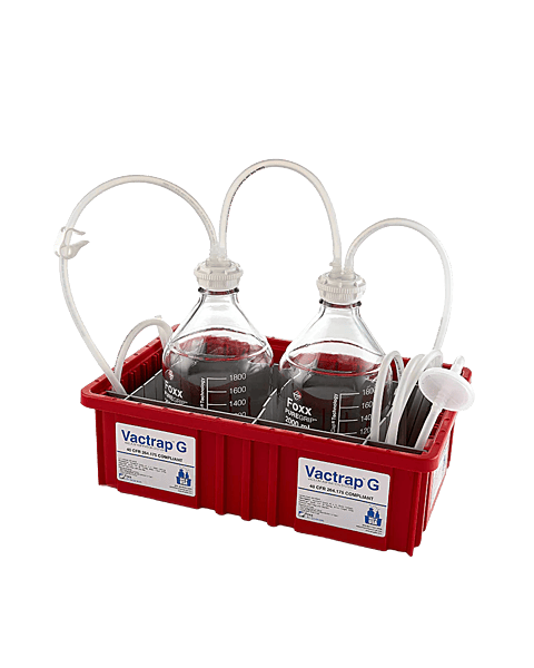 Vactrap™ G Vacuum Trap System, 2+2 L PUREGRIP Glass Bottles Assy 1/EA 