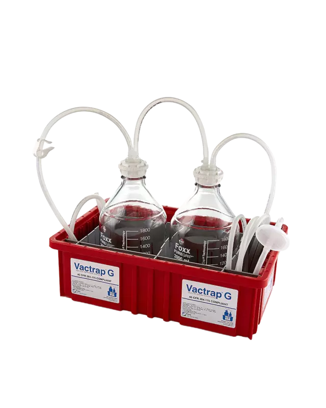 Vactrap™ G Vacuum Trap System, 2+2 L PUREGRIP Glass Bottles Assy 1/EA 
