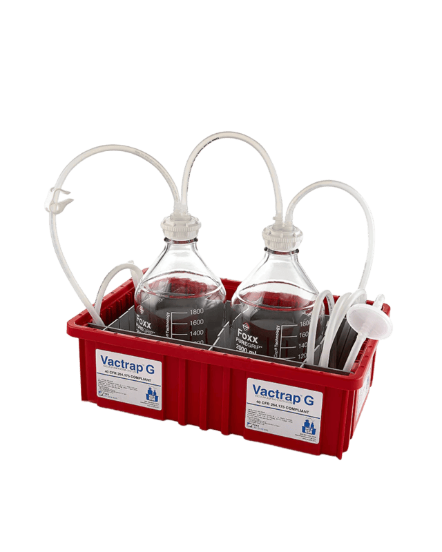 Vactrap™ G Vacuum Trap System, 2+2 L PUREGRIP Glass Bottles Assy 1/EA 