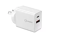 2 USB Charger with USB-C and USB-A 20W