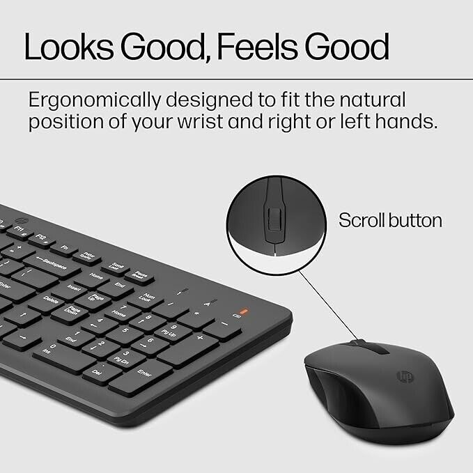 HP 330 Wireless Mouse and Keyboard Combination (English) - 2V9E6AA