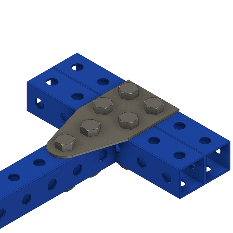 2" Center Adapter - Black