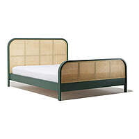 Marlo Platina Rattan Bed - King Size Marlo Platina Rattan Bed - King Size