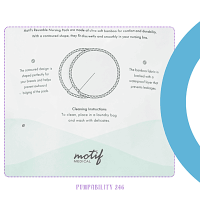 Motif Medical Reusable Nursing Pads