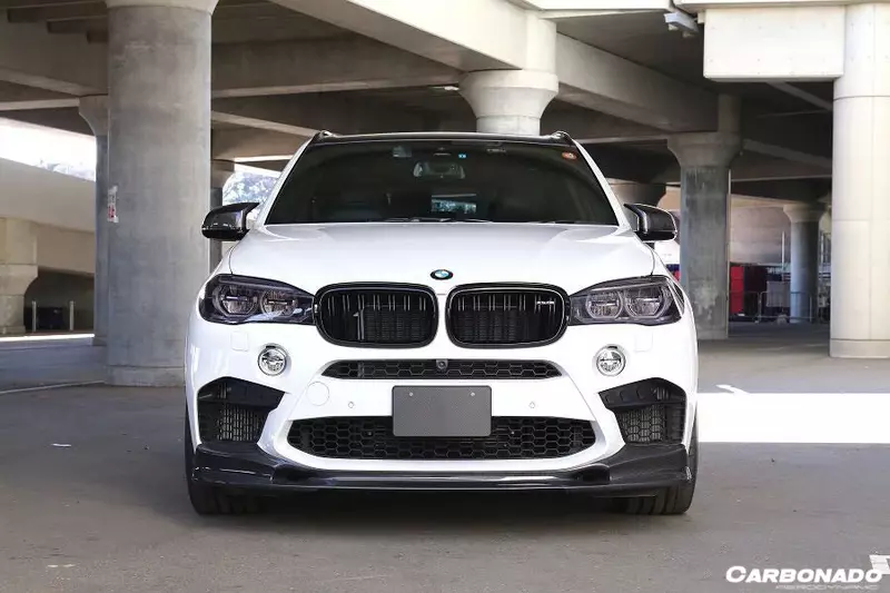 BMW X5M F85 / X6M F86 3D Style Carbon Fiber Front Lip