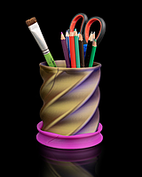 THE PEN STORAGE DEVICE 3D printed