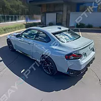 V Style Carbon Fiber Rear Window Roof Spoiler – Fits BMW G42 2 Series & G87 M2 (2022–2025)