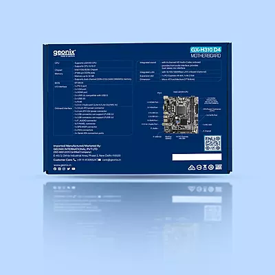 Geonix Motherboard H310 Ddr4