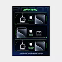 Ugreen Nexode RG 65W 3-Port Robot GaN Charger CD361 Black