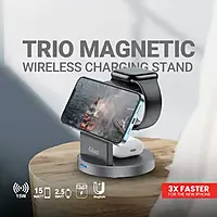 Exact Trio Magnetic Wireless Charging Stand
