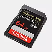 Sandisk Extreme Pro 64GB 200MB/S SDXC UHS-I Card