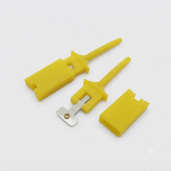 Female to Test Hook Clip Jumper for Logic Analyzer – 20 cm Pack of 10