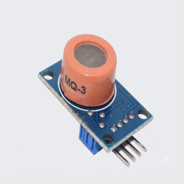 MQ-3 Alcohol and Ethanol Gas Sensor Module – 5V Analog Digital Output
