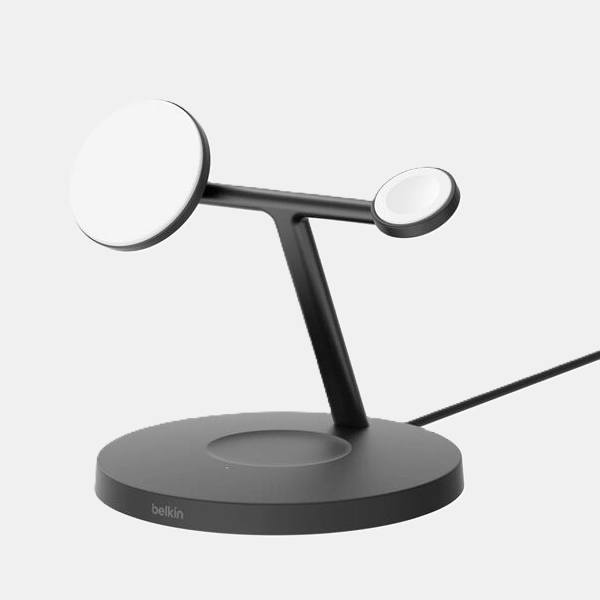 Belkin BoostCharge Pro 3-in-1 Wireless Charging Stand with Qi2 15W