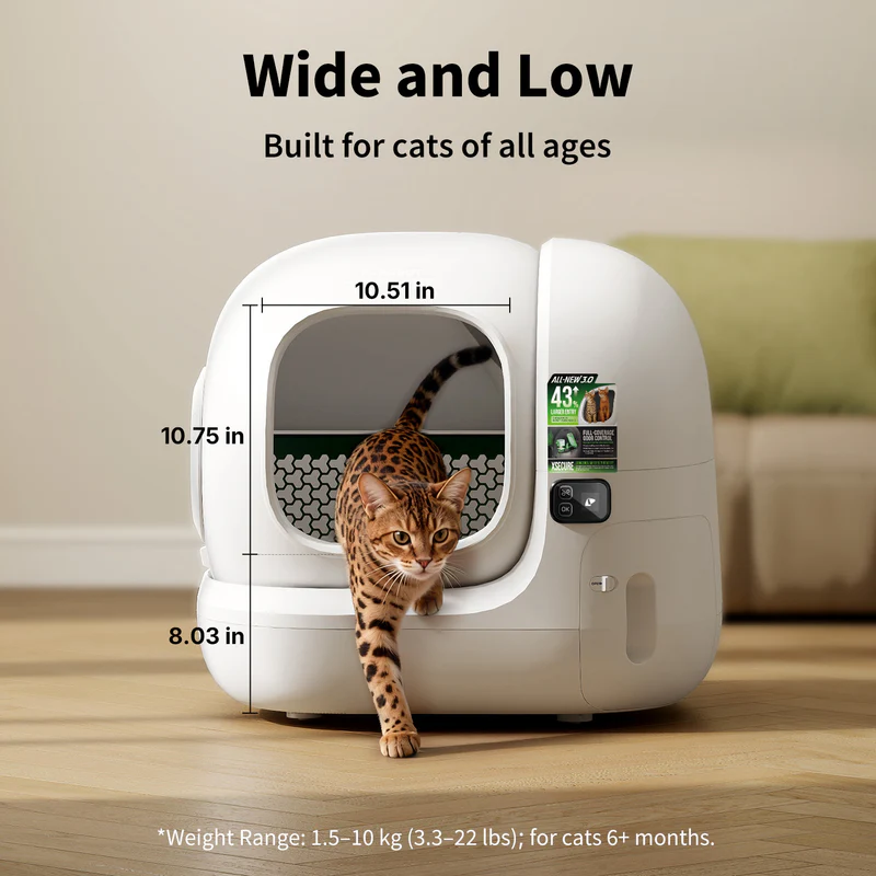 PETKIT Purobot MAX 3 Basic Self-Cleaning Automatic Cat Litter Box