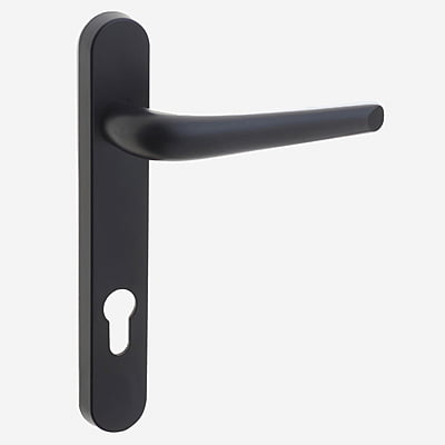 Apecs Sprung UPVC Door Handles 92mmPZ Distance