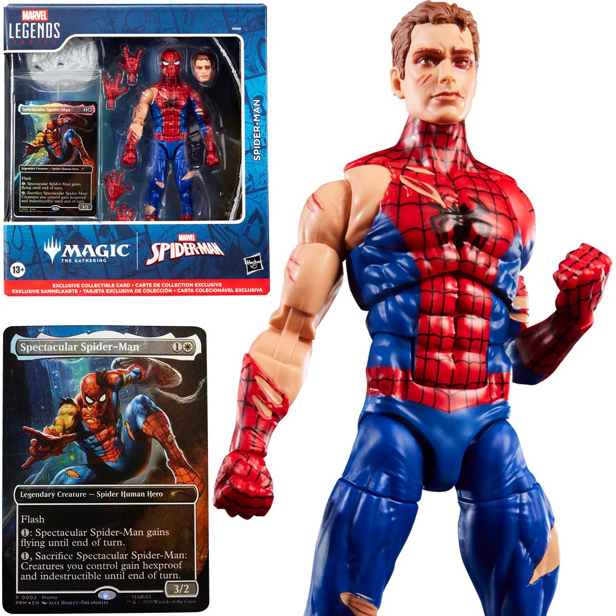 Spider-Man Battle Damaged (Marvel x Magic)