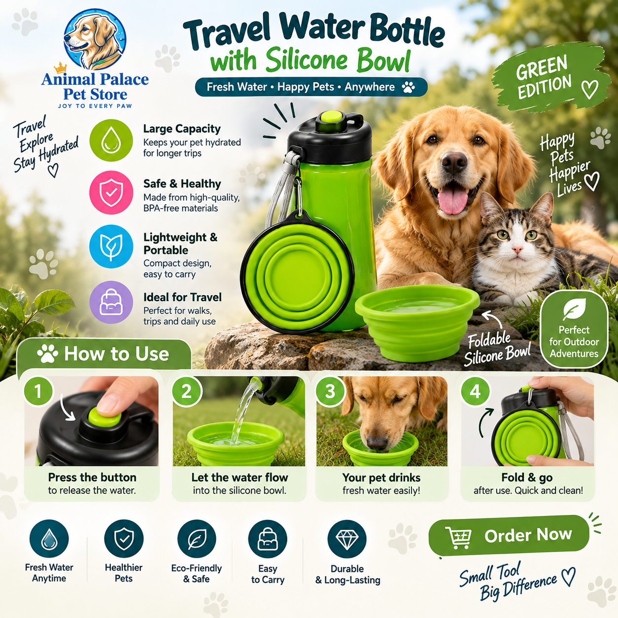 Automatic Dog Water Dispenser
