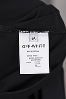 Playera Off-White Flechas y Personaje 3D en Azul