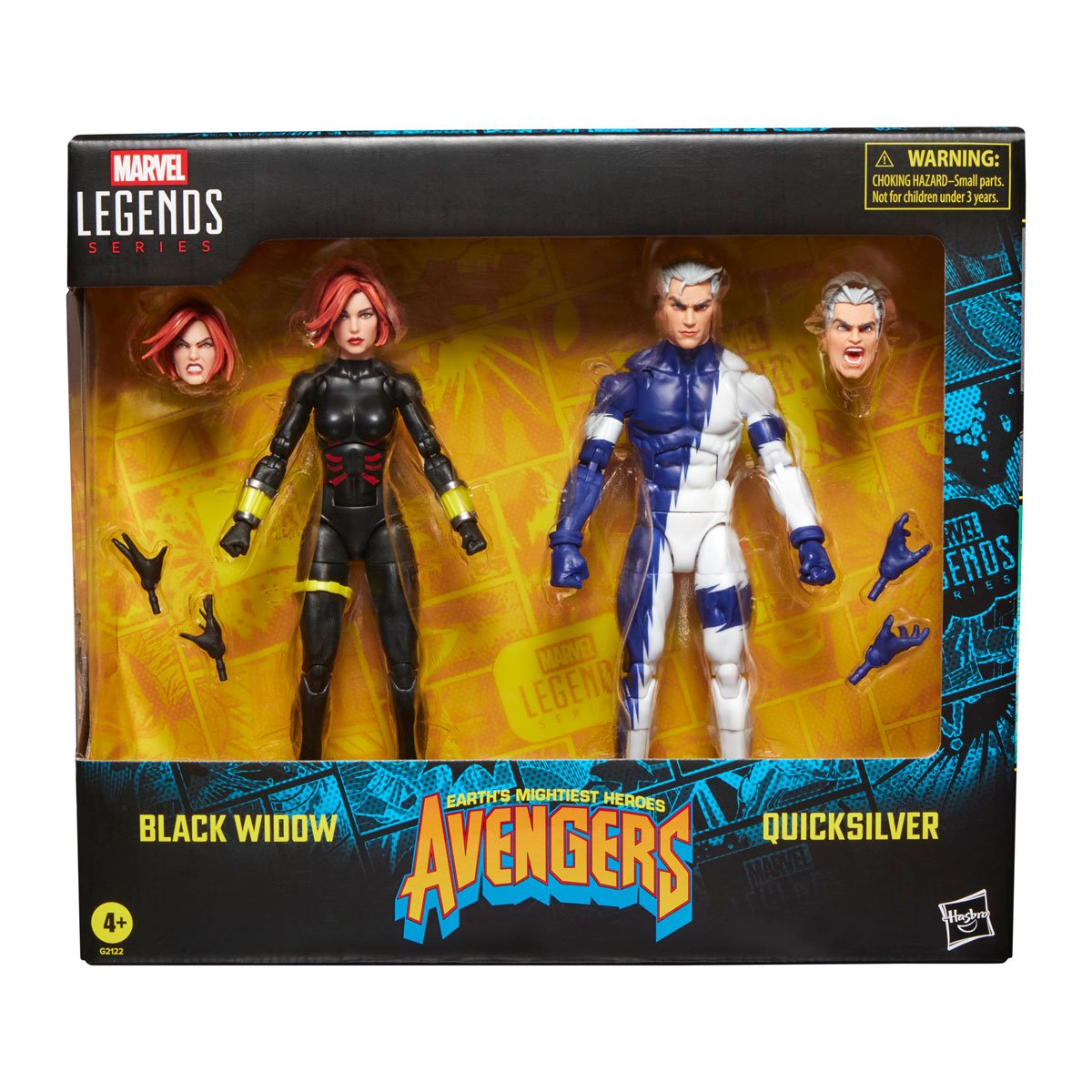 Black Widow & Quicksilver 2pack