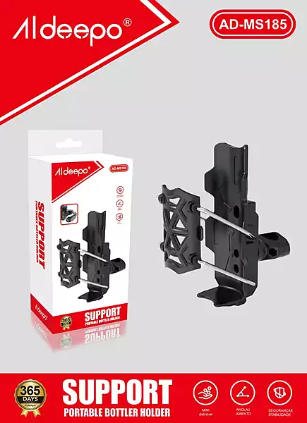 ALDEEPO AD-MS185 MOTORBIKE BOTTLER HOLDER SUPPORT