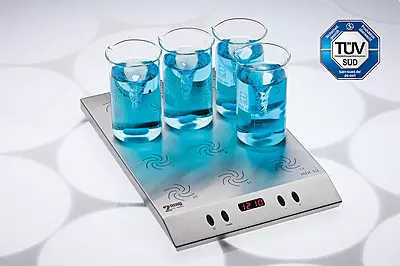 (MIX 12 XL) Multiple Magnetic stirrers with internal controller