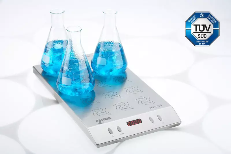 (MIX 15) Multiple Magnetic stirrers with internal controller