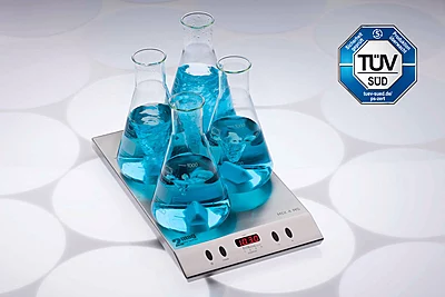 (MIX 4 MS) Multiple Magnetic stirrers with internal controller
