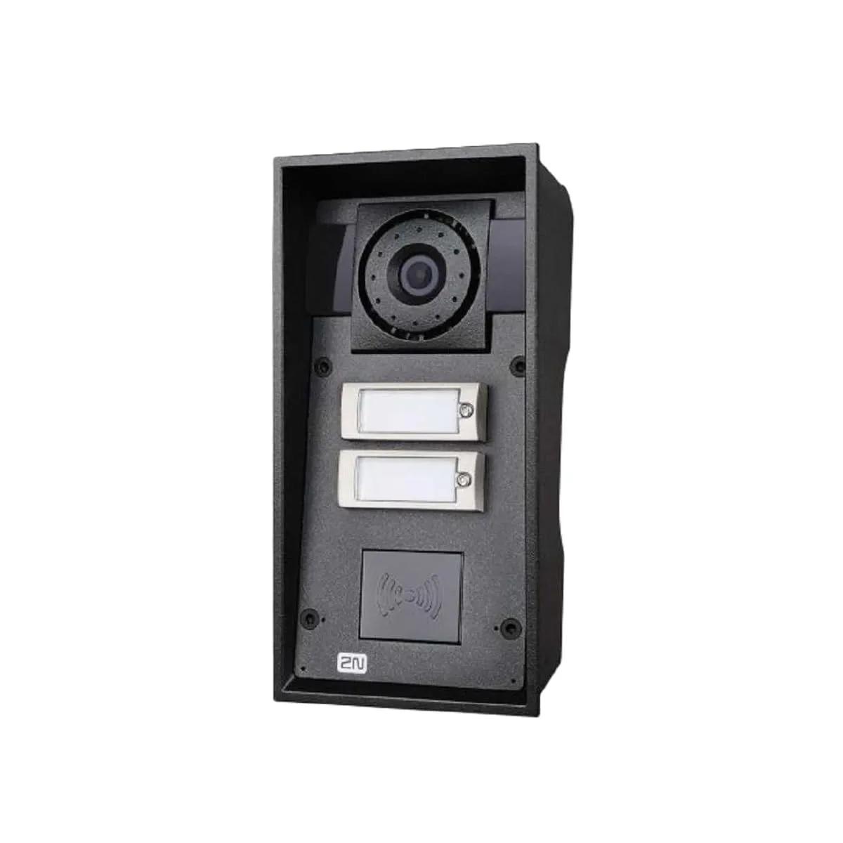 2N Security Helios Force Robust IP Door Intercom 2 Buttons + Camera 10W Speaker Card Reader Ready
