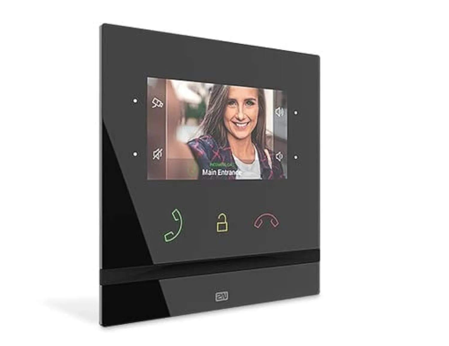 2N Indoor Compact Answering Unit, Black