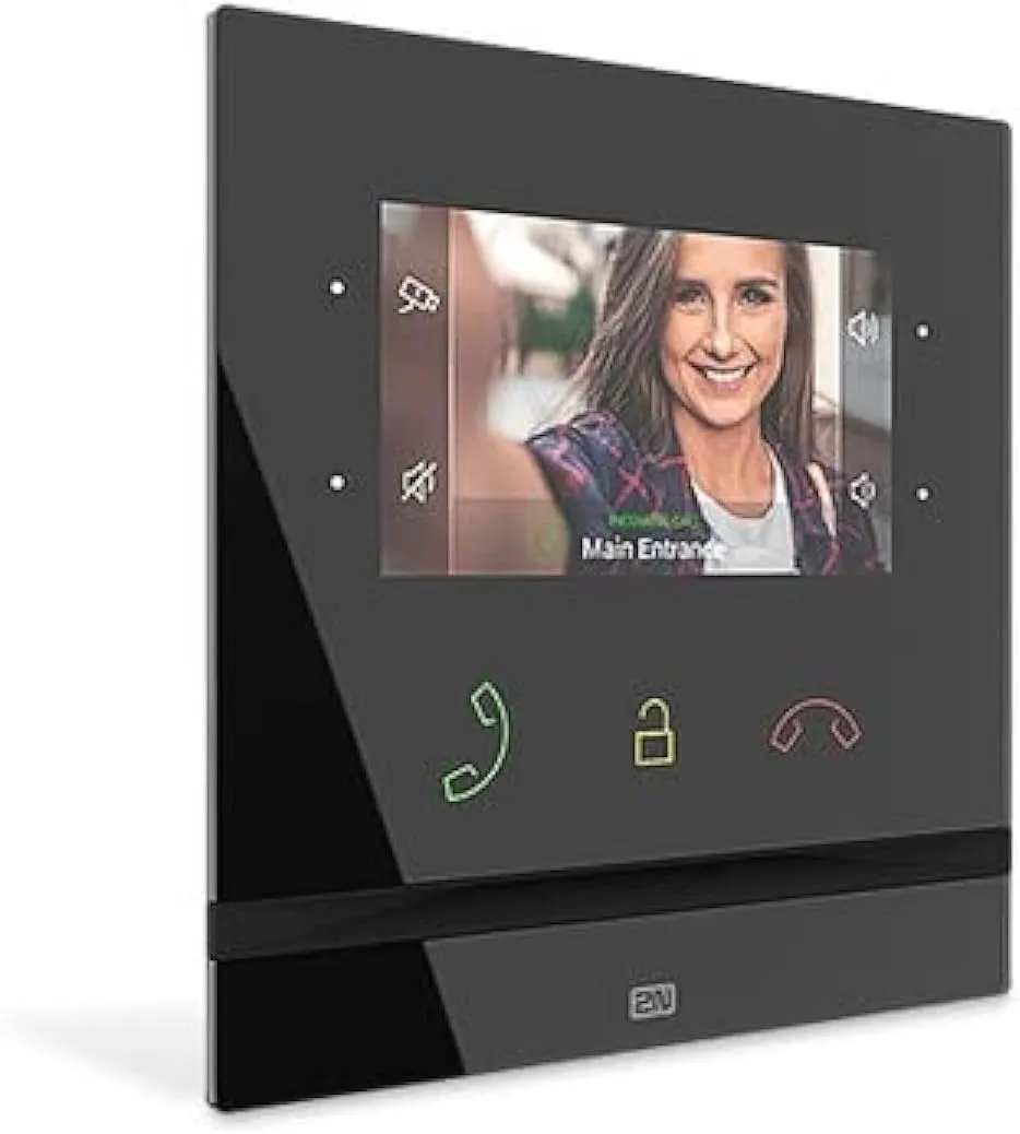 2N Indoor Compact Answering Unit, Black