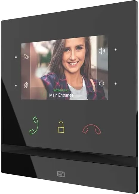 2N Indoor Compact Answering Unit, Black