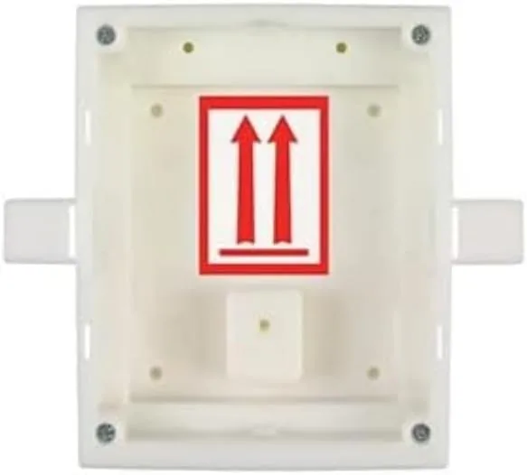 2N IP Solo Flush Backbox (9155017) - White