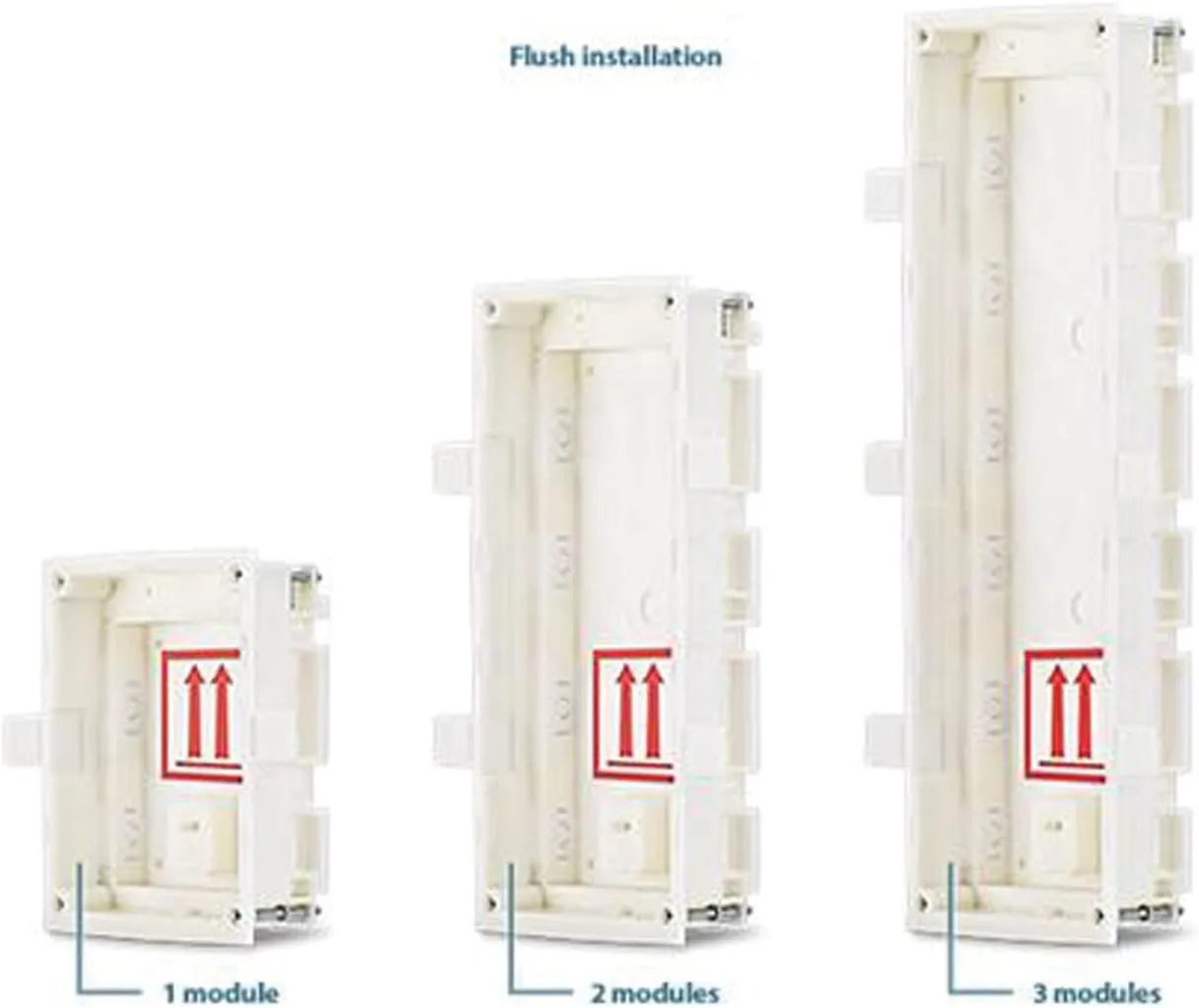 2N IP VERSO 1M FLUSH BOX
