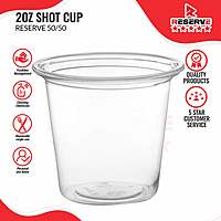 2oz Shot Glass Reserve 50/50