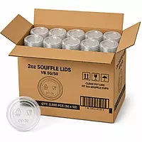2oz Souffle Lids VB 50/50