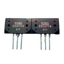 2SA1170 / 2SC2774 SANKEN Pair Transistor set 2SA1170 / 2SC2774 SANKEN Pair Transistor set