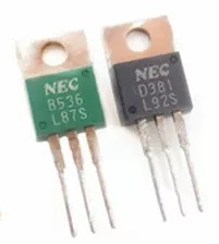 2SB536 / 2SD381 Matched Audio Output Transistor Pair 2SB536 / 2SD381 Matched Audio Output Transistor Pair