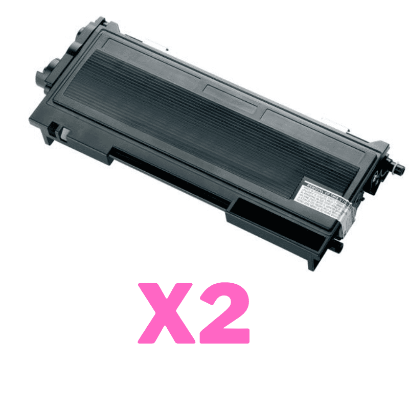 2 x Compatible Brother TN-2250 Toner Cartridge High Yield