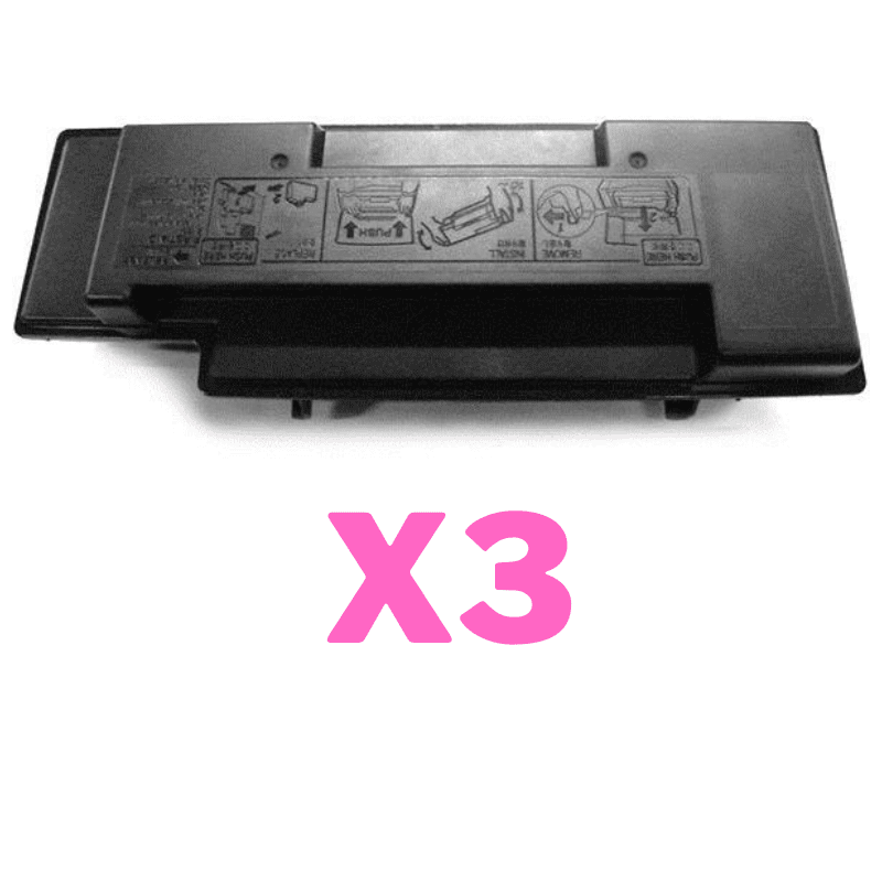 3 x Non-Genuine TK-320 Toner Cartridge for Kyocera FS-3900DN FS-4000DN