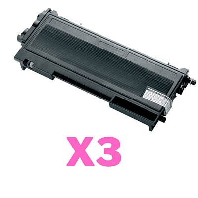 3 x Compatible Brother TN-253BK Black Toner Cartridge