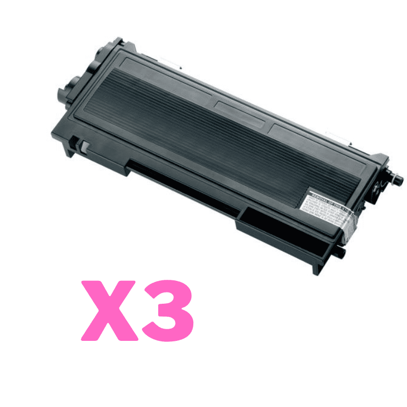3 x Compatible Brother TN-251BK Black Toner Cartridge
